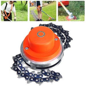 65Mn Grass Trimmer Head Coil Chain Brush Cutter Garden Grass Trimmer for Lawnmower