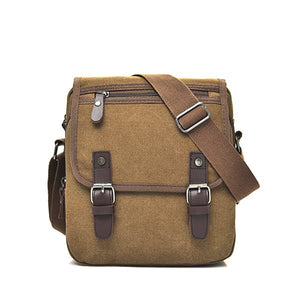 Canvas Casual Business Waterproof Single-Shoulder Bag Crossboby Bag For Men