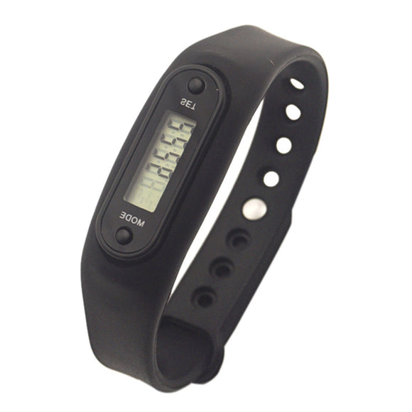 BIKIGHT Hand Ring Pedometer LCD Pedometer Smart Health Bracelet Sleep Sport Pedometer Wristband