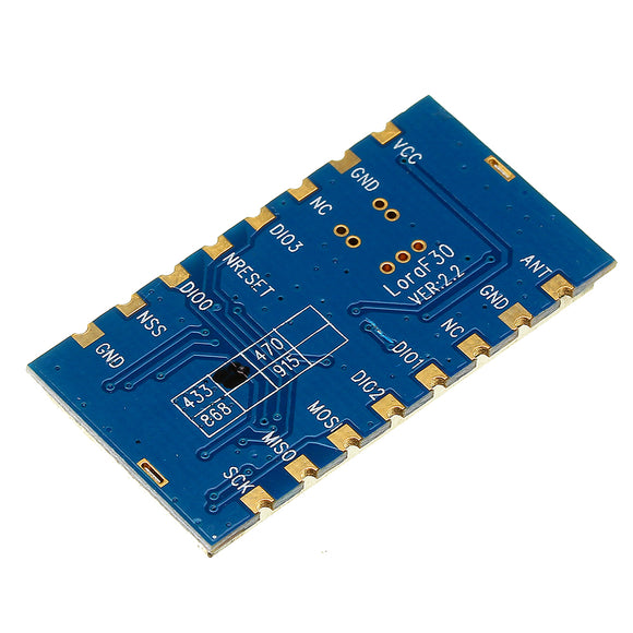 LoRaF30 1W 400-460 MHz / 470-510 MHz Wireless Transceiver Module For Remote Control Smart Home