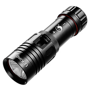 U King ZQ-X960 L2 1200LM Stepless Dimming Diving LED Flashlight