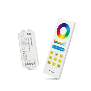 Milight FUT044A 15A RGBW LED Strip Light Controller + 2.4G RF Wireless Remote Control DC12V-24V