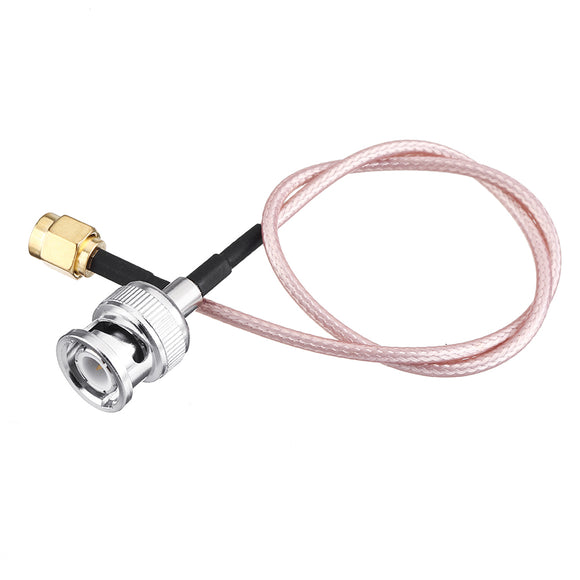 BNC Male to SMA Male Connector 50ohm Extension Cable Length Optional