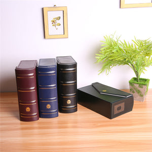 Storage Box For Book Banknotes Currency Holder Letter Paper Money Black