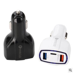 Bakeey Universal Fast Quick Charge USB Dual QC 3.0 Car Charger for Mobile Phone