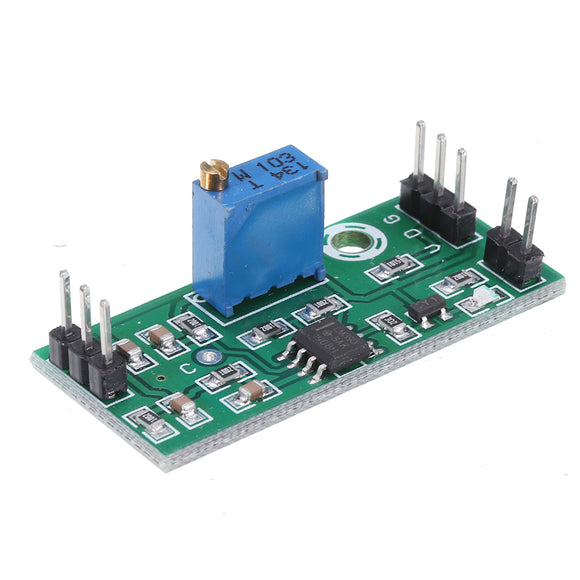 5pcs LM393 Voltage Comparator Power Module Signal Waveform Adjustable High Low Level/Load Drive Dual Channel 4.5-28V High Voltage Module