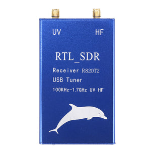 Excellway RTL2832U+R820T2 100KHz-1.7GHz UHF VHF HF RTL.SDR All Wave USB Tuner Receiver AM FM Radio