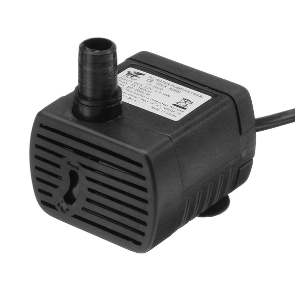 Machifit JT-1020 Pump DC 12V 5.5x2.1 Female Plug Micro Brushless Submersible Motor Water Pump