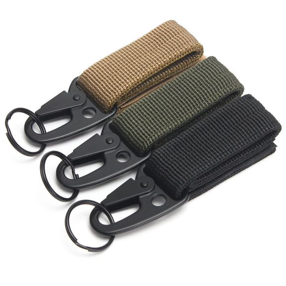 Colorful Climbing Tactical Ring Tactical Keychain Buckle Clip Holder