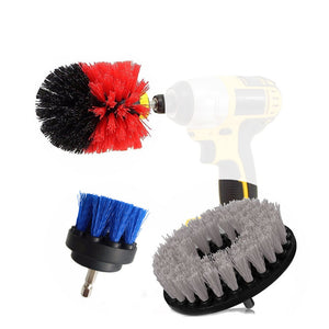 3Pcs 2/3.5/5 Inch Electric Drill Brush High-strength Plastic Cleaning Brush Set