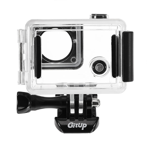 Side Open Protective Skeleton Waterproof Case for Gitup GIT2P 90 Degree FOV Camera