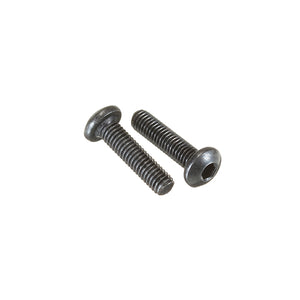 Suleve M3CH10 50Pcs M3 Carbon Steel Hex Socket Button Round Head Cap Screws Bolts 4-20mm Optional