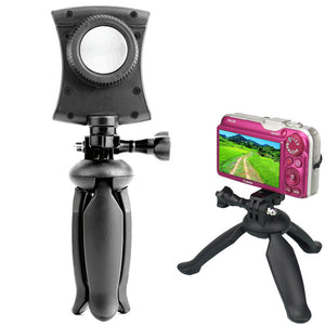 Portable Mini Desktop Tripod for Live Mobile Phones Gopro Camera