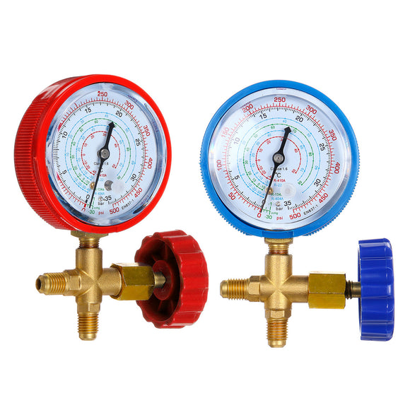 R410a R134a Red/Blue High Precision Digital Pressure Gauge Refrigerant Device