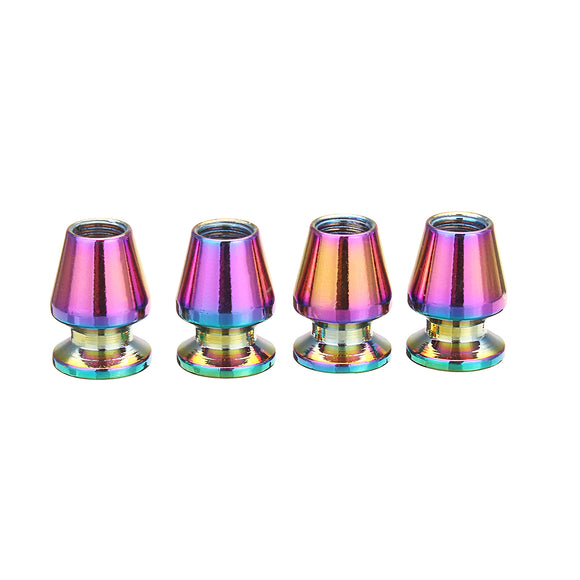 4Pcs Universal Car Tyre Tire Valve Stem Caps Wheel Valve Cover Neon Multi Color