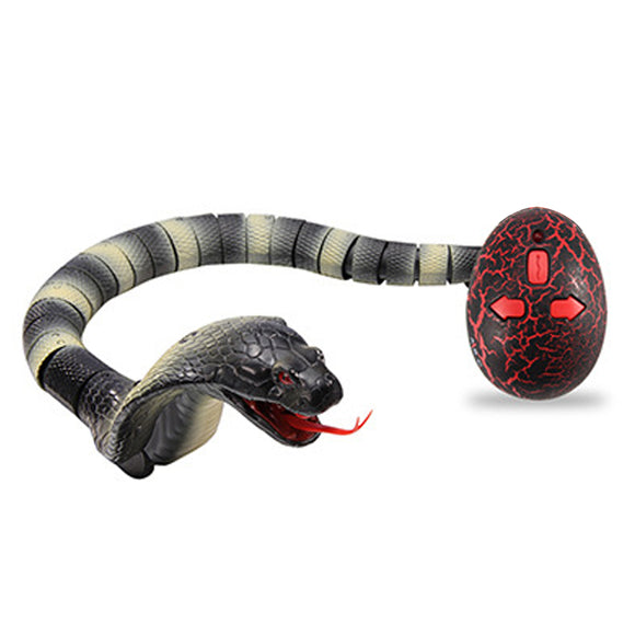 Infrared Remote Control RC Rattlesnake Snake Animal Trick Terrifying Toy Gift