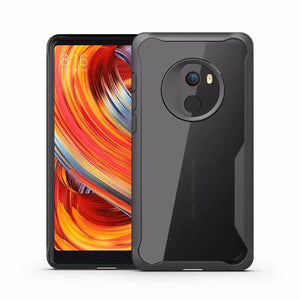 Bakeey Luxury Transparent Anti Fingerprint Silicone Acrylic Back Protective Case For Xiaomi Mi Mix 2