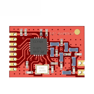 Cleqee-1 E07-915MS10 915MHz CC1101 SPI 1.2km 10dBm Communication Interface RF Transceiver Module