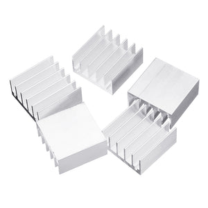 50Pcs 30x30x15mm Pure Aluminum Chip Radiator Power Amplifier Heat Sink Block