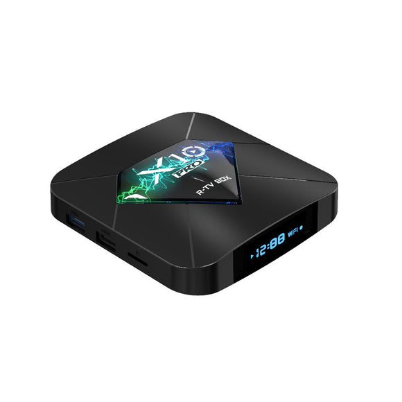 R-TV BOX X10 PRO S905X2 4GB 64GB 5G WIFI bluetooth 4.0 Android 4K TV Box