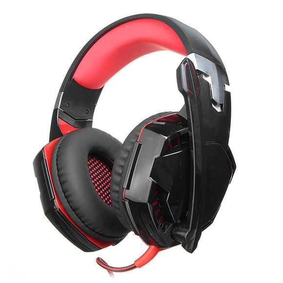 Foldable 3.5mm LED Gaming Headphone USB Interface Stereo Gaming Headset with Mic