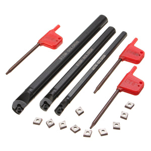 SCLCR 7x125mm 10x125mm 12x150mm Lathe Boring Bar Turning Tool Holder with 10pcs CCMT0602 Insert