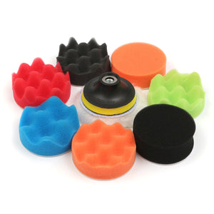 3 Inch High Gross Buffing Buffer Polishing Pad Kit For Car Polisher