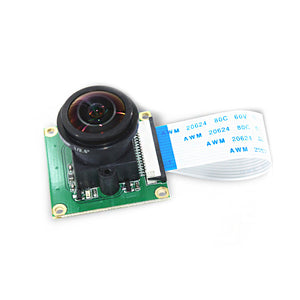 5MP Camera Module OV5647 5MP 175 Wide Angle Fisheye Lens Camera Board 5 Million Pixels