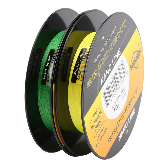 SeaKnight NANO 300M Fishing Line 4 Strands Wire Weaves PE Multifilament Braid Line 4-10LB 0.07-0.12m