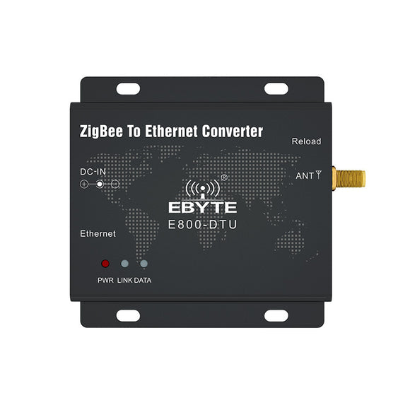 CC2530 Ethernet Wireless Data Transceiver Module 27dBm TCP UDP Network 500mW Transmitter and Receiver