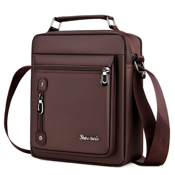 Oxford Vintage Casual Business Shoulder Crossbody Bag For Men