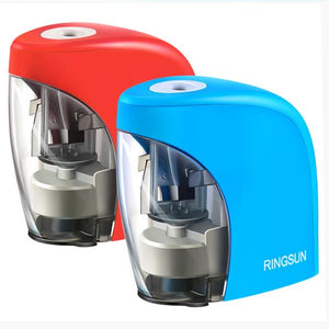 Ring Sun RS-A04431 Student Automatic Pencil Sharpener Stationery Cchildren Electric Pencil Sharpener