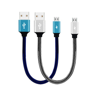 Bakeey 3A Micro USB Braided Fast Charging Cable 28cm For Xiaomi Redmi Note 4 4x Samsung S7 Edge S6