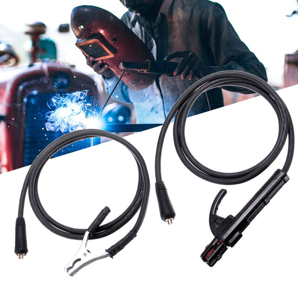 300A Ground Earth Clip & Welding Clamp 1.5M Wire For MMA ARC Welding Inverter Machine