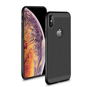 Bakeey Heat Dissipation Protective Case For iPhone XS Max Hard PC Fingerprint Resistant Back Cover