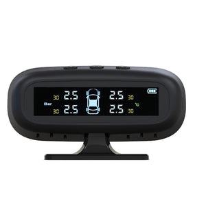 B68 Solar Tire Pressure Display External Car Sensor And Internal Sensor