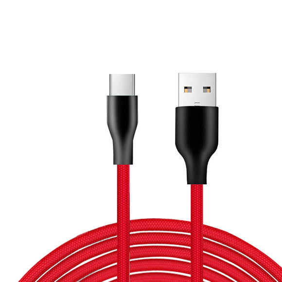 Bakeey 0.25/1/2M Quick Charge Braided Type-C To USB Fast Charging Data Cable for Mobile Phone