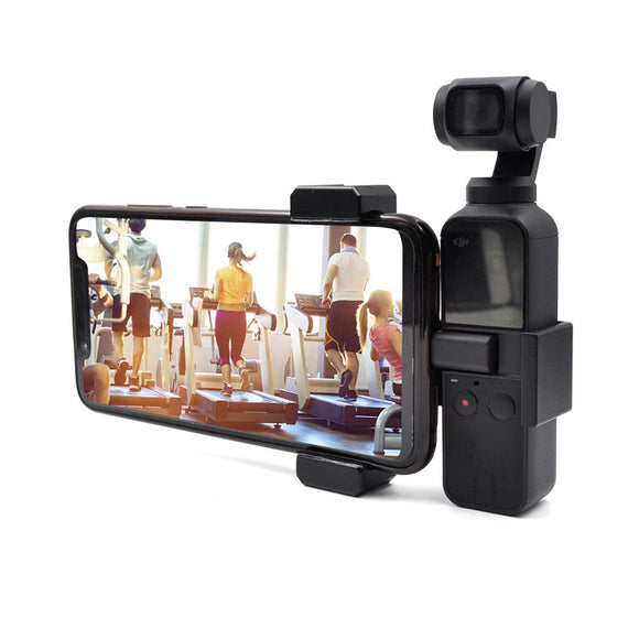 Multi-function Mobile Phone Fixed Bracket 1/4 Inch Screw Hole Phone Holder Mount For DJI OSMO Pocket Gimbal