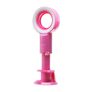 7W USB Handheld Mini Cooler Leafless Fan Rechargeable Portable Leafless Fan USB Fan