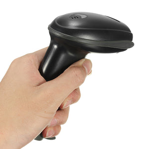 USB Auto Laser Scanner Barcode Scanner Barcodeleser Handscanner Lesegert + Stand