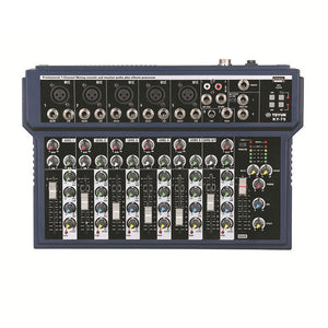 Teyun KY-7S 7 Channel Live Studio DJ Audio Mixer Mixing Console 48V Phantom Power for KTV Karaoke