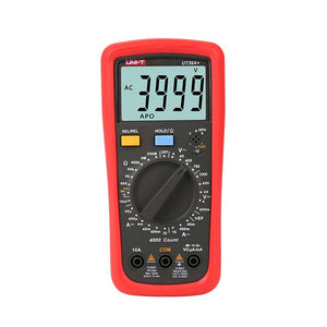 UNI-T UT39A+ Digital Multimeter AC DC Voltage Current Handheld Tester 3999 Count Temperature Meter