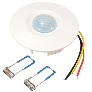 360 Mini Ceiling Wall Body IR Auto Light Lamp Motion Sensor Switch Detector