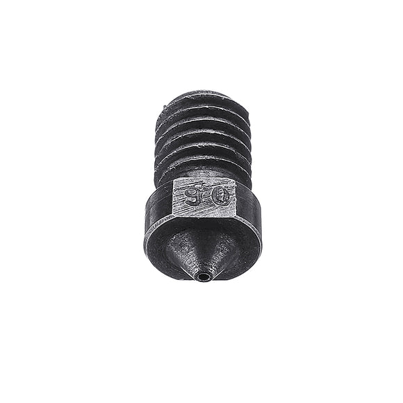 3pcs 1.75mm 0.6mm V6 Hardened Steel Nozzle For J-Head Hotend Extruder 3D Printer Part