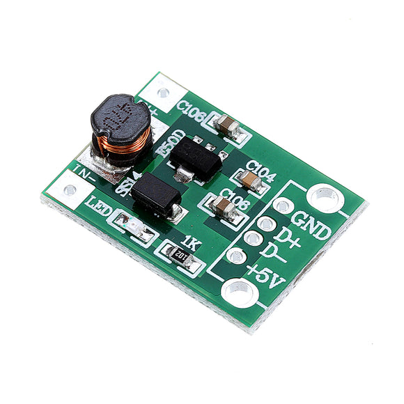 DC-DC 1V-5V to 5V Converter Step Up Power Supply Module Boost Adapter Converter Board 500MA Voltage Regulator