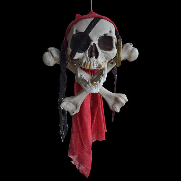 Halloween Buccaneer Secrets Escape Haunted House Decorated Terror Skull Bone One-Eyed Pirates