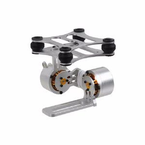 2-Axis Aluminum Brushless Camera Mount Gimbal Frame for Gopro Hero 2 3 DJI Phantom 2