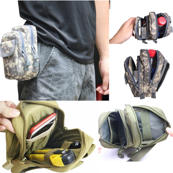 Molle PALS Waist Pack Belt Waist Bag Fishing Tools Waist Bag Pack