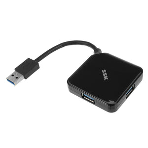 SSK SHU310 5Gbps USB 3.0 4Ports USB Hub Splitter Adapter