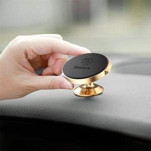 Baseus Magnetic 360 Degree Rotation Car Dashboard Phone Holder Stand for Samsung Xiaomi iPhone S8